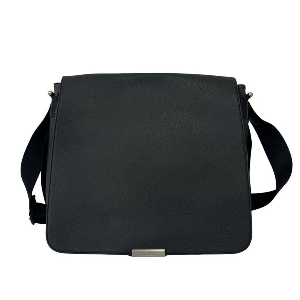 Louis Vuitton Victor Taiga Leather Canvas Shoulder Bag